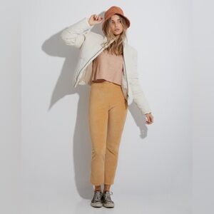 Billabong Hit A Cord Pants Gold Dust Size Small